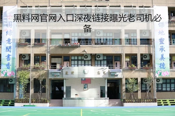 黑料网官网入口深夜链接曝光老司机必备