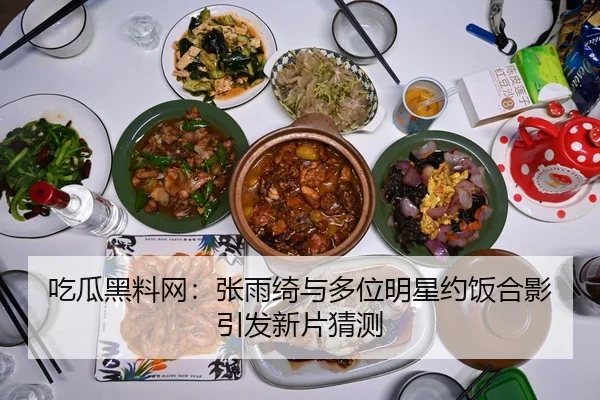 吃瓜黑料网：张雨绮与多位明星约饭合影引发新片猜测